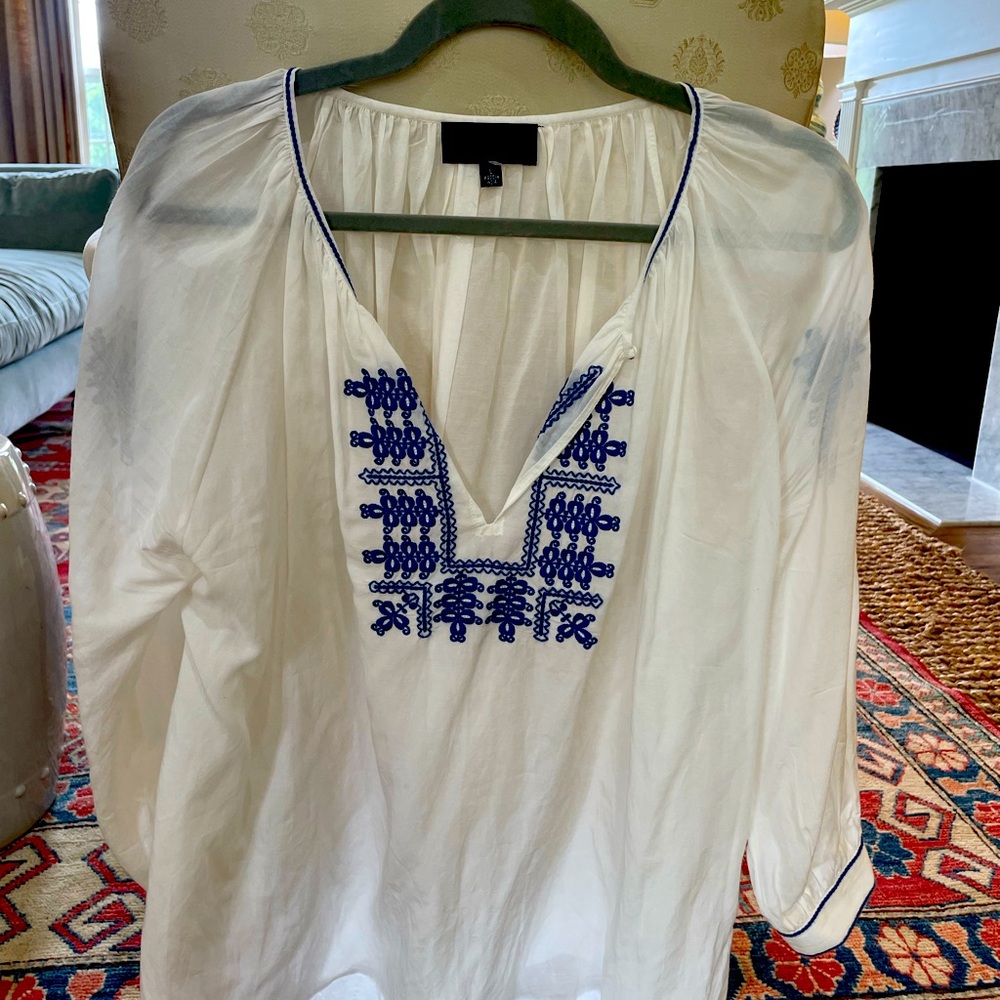 Nili Lotan Bateau Top Size Large